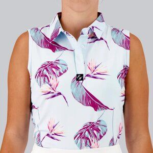 FULL WEDGE SLEEVELESS POLO